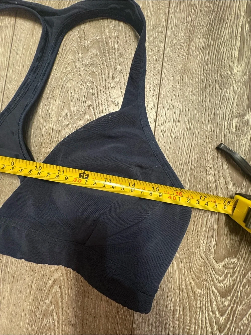 lululemon athletica Black T-Back Padded Sports Bra